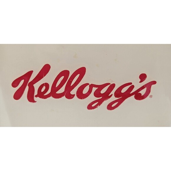 Kelloggs Cereal Storage Container Yellow Vintage 1996 Advertising Fresh Keeper - Picture 10 of 11
